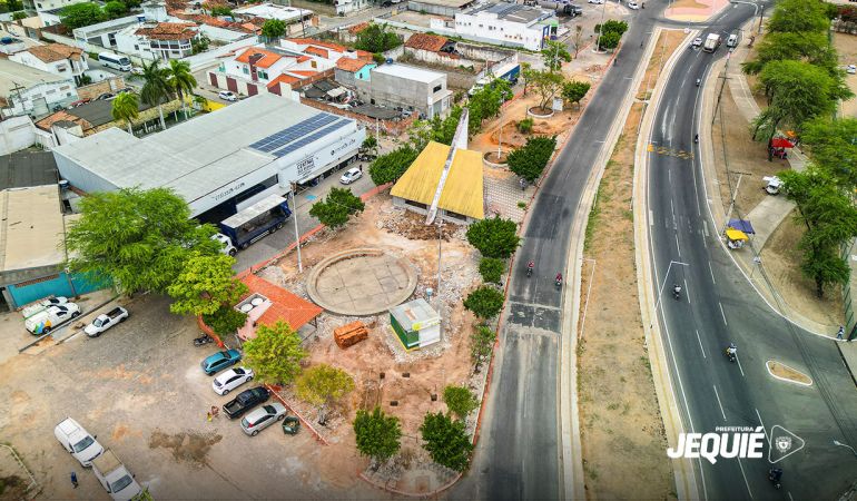 Prefeitura de Jequié inicia obra de requalificação da Praça da Vela Cultural do Mandacaru